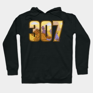 307 Cowboy way Hoodie